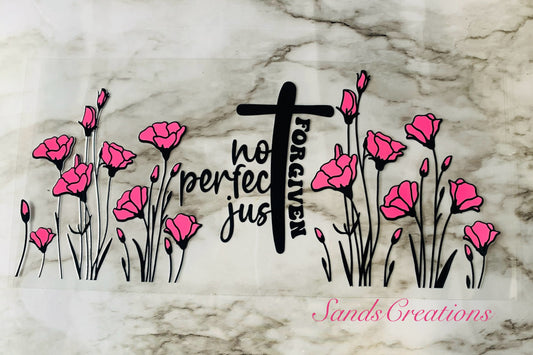 Not perfect just forgiven UVDTF Wrap