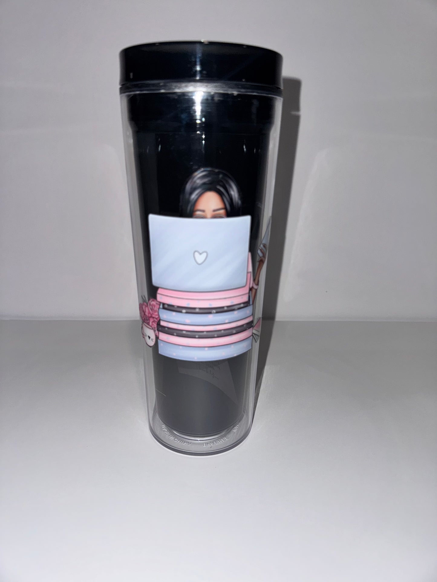 Work acrylic tumbler
