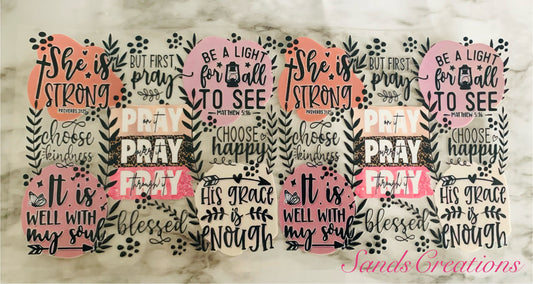 Prayer UVDTF Wrap
