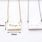 I love you necklace