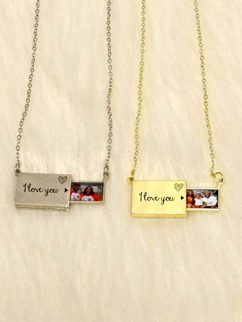 I love you necklace